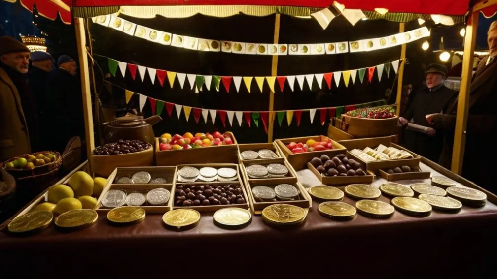 O Pătanie de Crăciun în München: Un Stand Acceptă Marca Germană la Două Decenii După Euro