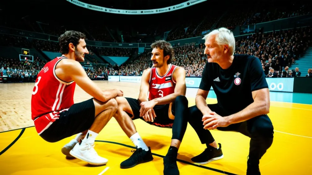 Björn Gulden, cunoscut pentru Adidas, spunea cu plăcere cu Thomas Müller și Mats Hummels la primul sezon regular al NBA
