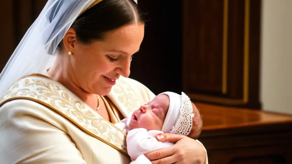 Verena Hubertz devine mama!