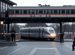 Essen: Un sirian a provocat haos într-un tren și a atacat poliția