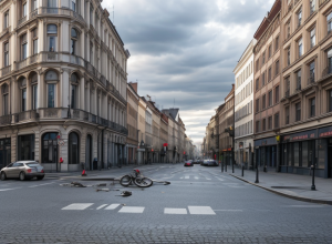 Stuttgart: Femeie ciclistă de 72 de ani, lovită de mașină, șoferul a fugit de la locul accidentului