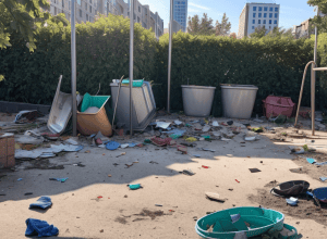 Vandalism la o grădiniță din Germania: Adolescenți au provocat distrugeri, poliția caută martori