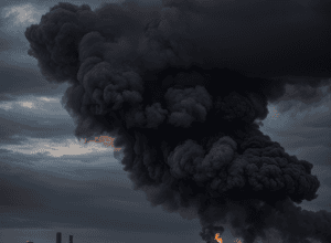 Incendiu major la Berlin: Un nor imens de fum deasupra cartierului Spandau