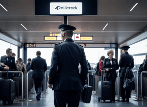 Pasager beat, reținut pe aeroportul din Nürnberg după un scandal și conflict cu poliția