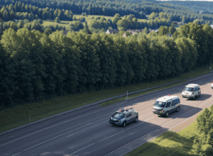 Șofer beat prins după o urmărire cu poliția în Germania: Avea 1,9 promile alcoolemie, permis suspendat și mandat de arestare