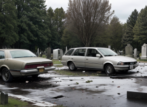Spargeri de mașini la cimitire în Germania: Hoții au vizat autoturisme parcate