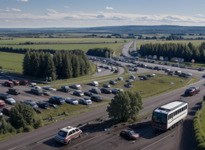 Accident în lanț cu patru mașini în Germania, zona Kalefeld: o femeie rănită, pagube de 34.000 €