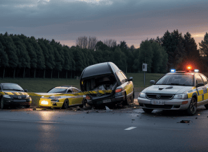 Șoferul care a provocat un accident mortal în Germania și a fugit în cătușe s-a predat după două săptămâni