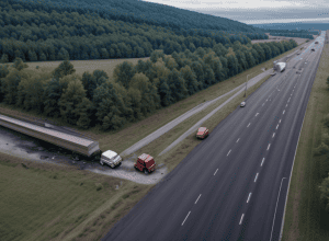 Accident mortal în Germania: Un camion a intrat pe contrasens, un șofer a decedat
