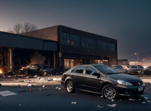 Explozie puternică la o mașină parcată în Germania: daune materiale semnificative în Bergkamen