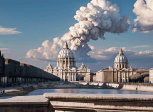 Fum alb la Vatican: Un nou Papă a fost ales