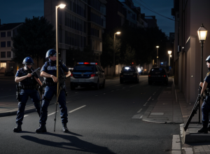Germania: Bărbat a amenințat poliția cu o pușcă pneumatică în Dillenburg, a fost imobilizat cu taserul