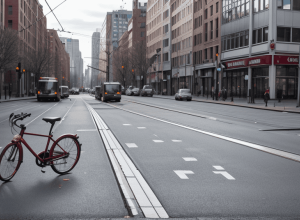 Accident la Schwerin: O fetiță de 9 ani pe bicicletă, lovită de tramvai. Răni minore