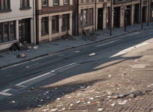 Heidelberg: Oaspeți beți de hotel au aruncat sticle pe stradă, periclitând traficul