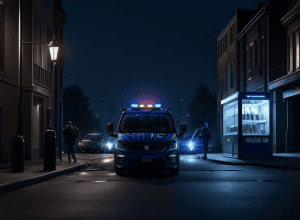 Germania: Poliția a oprit o bandă de tineri care încercau să spargă un automat de țigări în Loxstedt