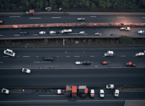 Accident mortal pe autostrada A17 lângă Dresda: Un tir a lovit în plin o mașină defectă, o victimă și patru răniți grav