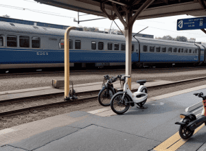 Scandal în gara din Erfurt: Un senior de 73 de ani a atacat cu cârja un bărbat după ce i-a răsturnat bicicleta electrică