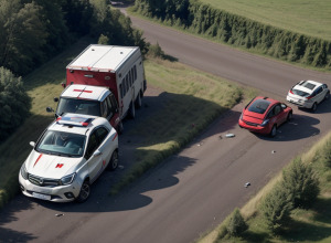Accident Mortal în Saxonia: Şofer ejectat din maşină după o depăşire periculoasă lângă graniţa cehă
