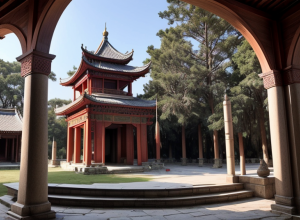 Acoperișul unui turn istoric din China s-a prăbușit: o clădire veche în pericol