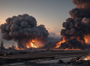 Explozie devastatoare la o fabrică chimică din China: Clădirea a luat foc