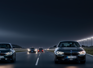 Cinci mașini BMW implicate într-o cursă ilegală periculoasă pe autostrada A1 din Germania: Poliția caută martori