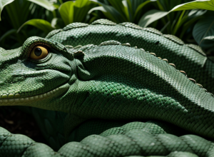 Descoperire șocantă în Germania: Un bărbat ținea un crocodil și șerpi veninoși într-o grădină