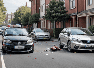 Ciclist grav rănit în Hamburg după ce a intrat într-o mașină parcată