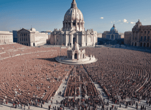 Harry Styles, surprins la Vatican alături de noul Papă: Apariția neașteptată a starului pop stârnește furori