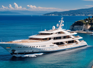 Jeff Bezos și Lauren Sánchez, momente romantice pe superiaht pe Coasta de Azur înaintea nunții