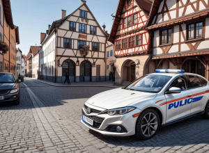 Ciclist agresiv în Augsburg: a atacat o șoferiță de 18 ani după un conflict în trafic