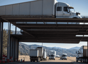 Control amplu la camioane în Germania: Nenumărate încălcări depistate pe autostrada A61