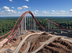 Cel mai teribil roller coaster din lume? O nouă atracție extremă este aproape gata în Ohio, SUA