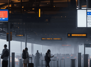 Explozie de power bank într-un bagaj pe aeroportul din Tallinn: valiza a luat foc la check-in