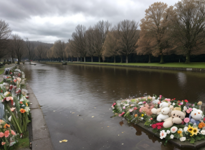 Furt și batjocură la memorialul copiilor morți în Olanda: Tineri au jefuit locul de omagiu