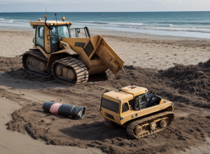 Tragedie pe o plajă din Italia: O turistă, zdrobită de un buldozer condus de un șofer fără permis