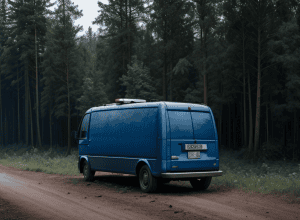 Urmărire ca-n filme în Germania: Șoferul fără permis și cu mașină neînmatriculată a fugit de poliție prin pădure