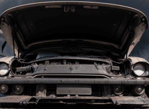 Şoferul unui BMW a stins singur incendiul mașinii sale în Mannheim, înainte de sosirea pompierilor