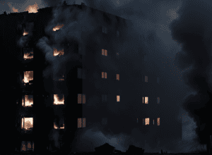 Incendiu în Wilhelmshaven: Mâncarea uitată pe aragaz a dus la evacuarea unui bloc