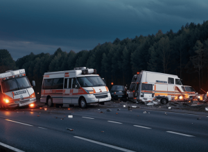 Accident cumplit pe autostrada A48 din Germania: microbuz răsturnat, trei morți și șase răniți