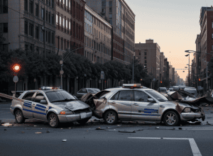 Berlin: Bărbat a murit după ce s-a izbit de un stâlp în timpul unei urmăriri a poliției
