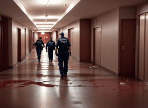Dispută fatală în Germania: Bărbat înjunghiat mortal pe holul blocului, un suspect reținut