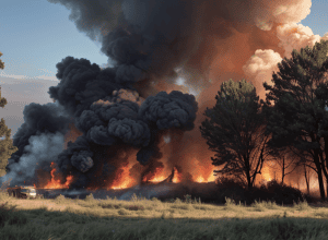 Incendiu la un șopron în Düren: Pompierii au intervenit rapid și eficient
