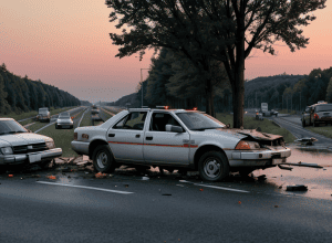 Doi morți și trei răniți grav într-un accident frontal în Germania
