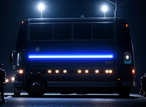 Pană pe autostradă: Autocarul echipei de handbal ThSV Eisenach, escortat de poliție după un meci