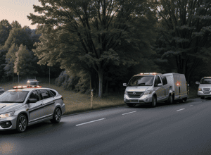 Accident rutier în Reichweiler: Eroare la viraj a dus la coliziune pe drumul L349 în Germania