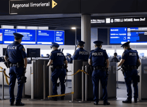 Trei persoane căutate, arestate pe aeroportul din Düsseldorf: Detalii despre incidente