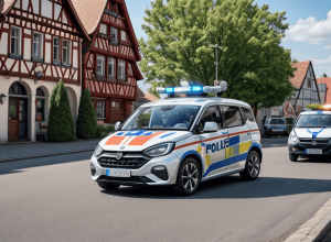 Scandal cu peripeții în Germania: Bărbat s-a bătut, a fugit cu mașina de tuns iarba după ce a lovit o ambulanță, apoi a fost prins beat pe o trotinetă electrică
