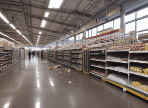 Spargere la supermarketul Netto din Ludwigshafen: Au fost furați alimente și cauzate pagube de 3000 de euro