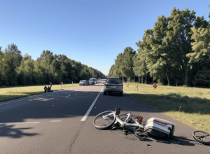Accident grav în Kerpen, Germania: Ciclist rănit după coliziunea cu o altă bicicletă