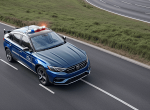 Un tânăr de 19 ani căutat de poliție a încercat să evadeze pe autostradă în Germania